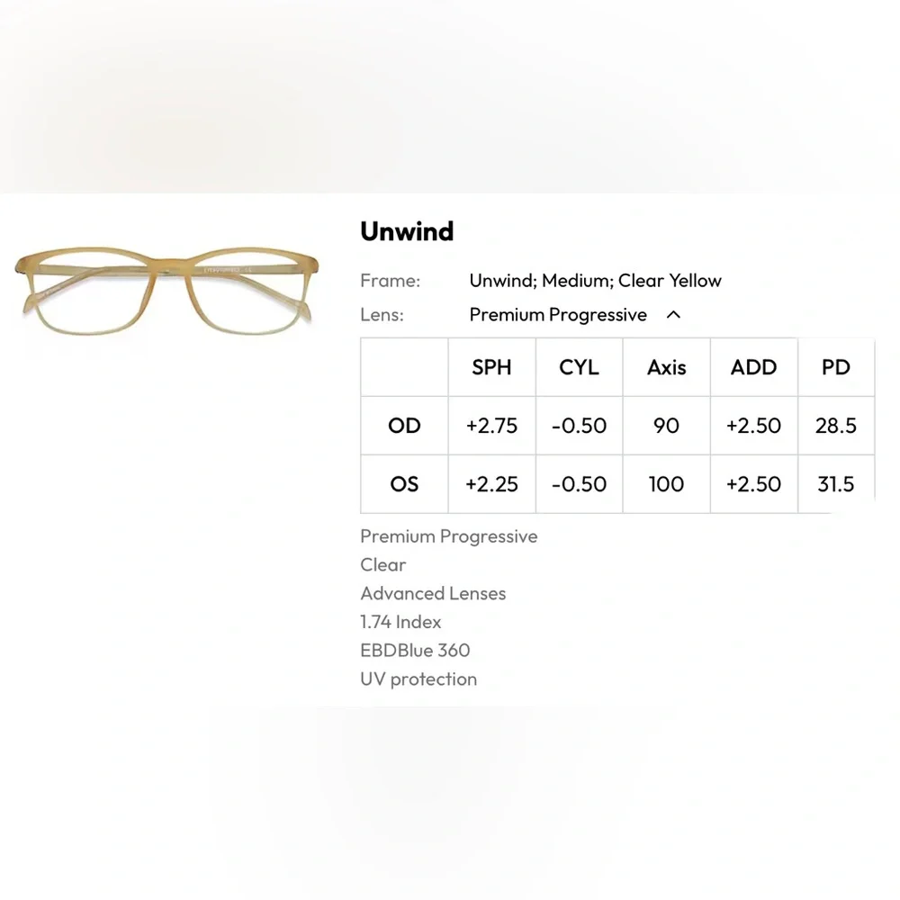 Eye Buy Direct Unwind Eye Glasses Frames